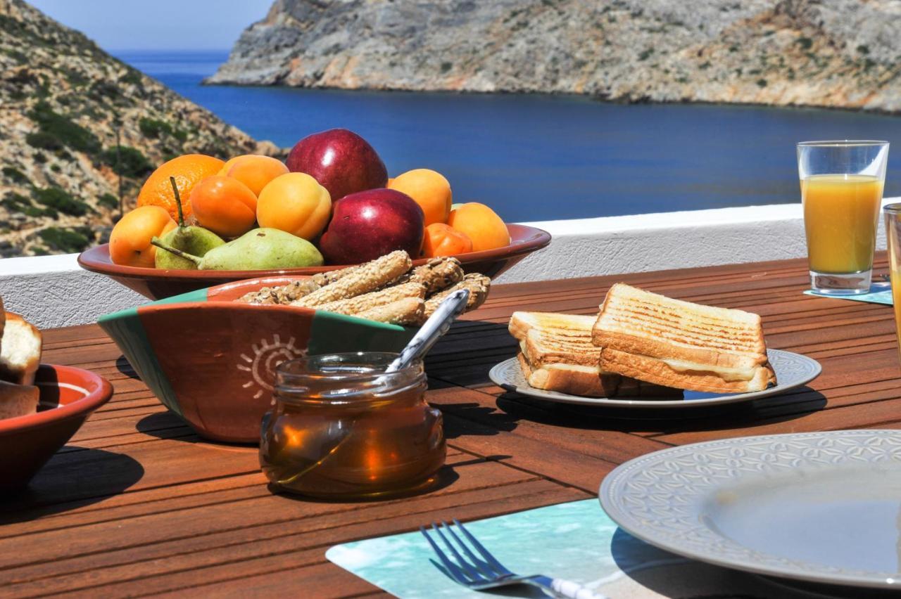 Droufakos' Home, Lux Seafront Apartment W. View Cherronisos  Zewnętrze zdjęcie